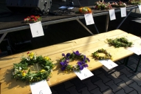 Wianki przyniesione na konkurs